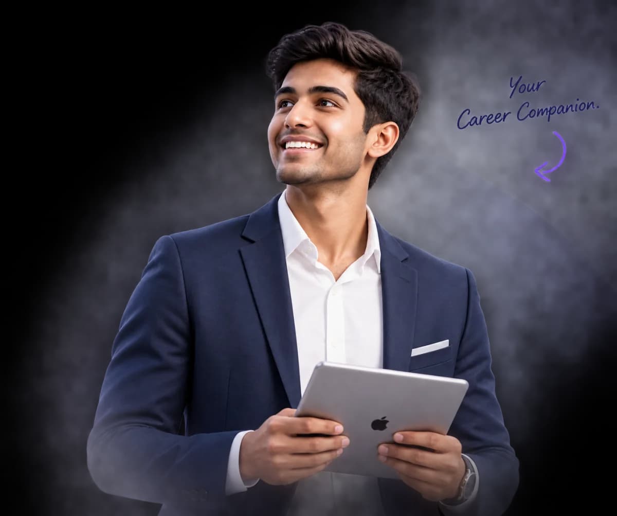 Young professional ready for a brighter career